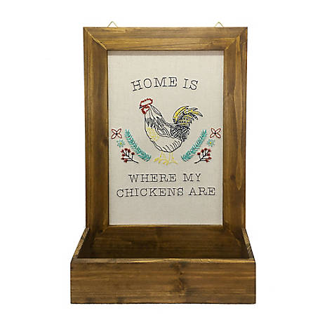 CHICKENS CROSS THE ROAD METAL SIGN  RUSTIC STYLE wall art shed garage 