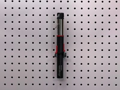 Image showing  3/4 in. to 1-1/4 in. Hold Range Extended Spring Clip for 1/8 and 1/4 in. Pegboard, 3 Pack