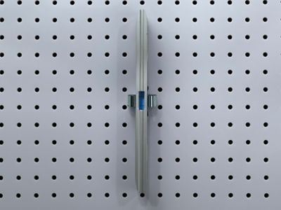 Image showing 5 th Triton Products 1/2 in. to 1 in. Hold Range Standard Spring Clip for 1/8 in. and 1/4 in. Pegboard, 3 Pack