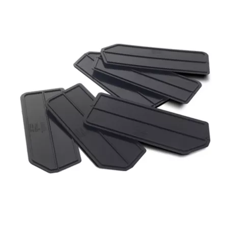 Triton Products 7 in L x 2-5/8 in W x 1/8 in H Black ABS Plastic Bin Dividers for 3-220 Bins 6 Pack Storage Bin Accessories