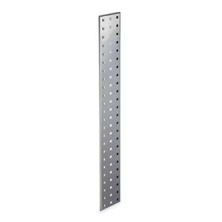 Triton Products (1) 36" x 4.5" Silver Epoxy Pegboard Strip 18 Gauge Steel Pegboard Strip LBS-1S Pegboards