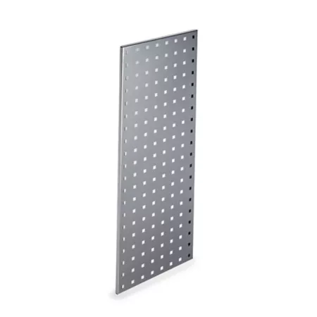 Triton Products (1) 18 Gauge Silver Epoxy Steel Square Hole Pegboard Strip 30 in x 12 in LBS-3S Pegboards