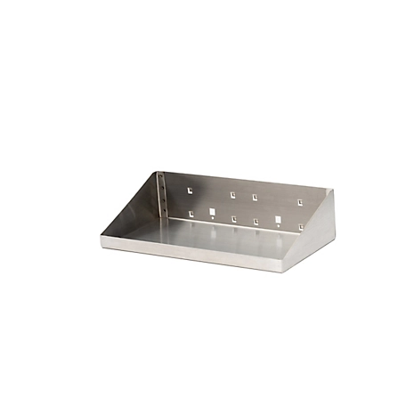 Triton Products 12 in. x 6 in. Stainless Steel Shelf for Stainless Steel LocBoard