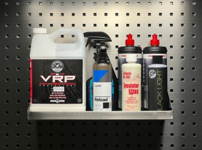 Image showing  18 in. x 6-1/2 in. Stainless Steel Shelf for Stainless Steel LocBoard