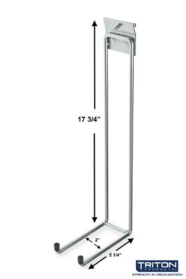 Image showing  Long Handle Tool Hooks for Use with Top Track, 2-Pack