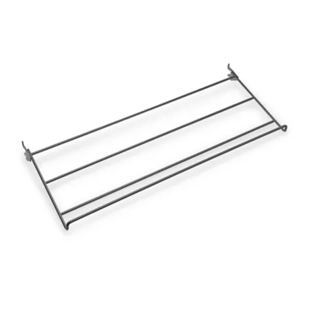 Triton Products 31 in x 2 in x 13 1/4 in Shoe and Boot Rack for Use with Top Rail and Hanging Rail 20 Gauge Steel Mounted Garage Shelves