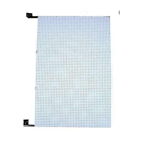 Triton Products Polypropylene XtraWall Double-Sided Swinging Pegboard