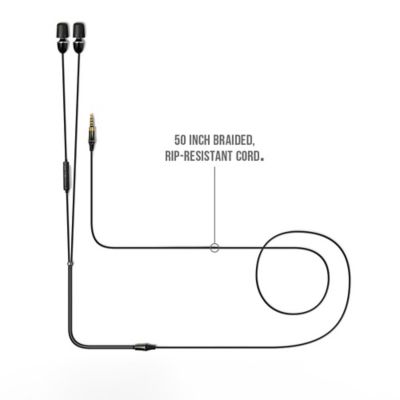 Image showing  Wired Hearing Protection Headphones, Black