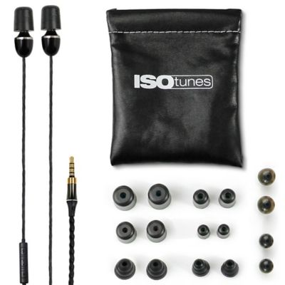 Image showing 6 th ISOtunes Wired Hearing Protection Headphones, Black