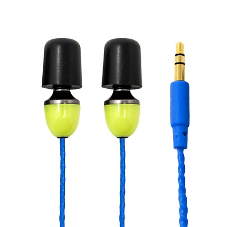 ISOtunes Wired Listen-Only Hearing Protection Headphones, Yellow/Black