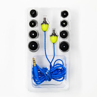 Image showing  Wired Listen-Only Hearing Protection Headphones, Yellow/Black