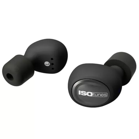 ISOtunes Free Wireless Bluetooth Earphones with Hearing Protection Black Home Audio & Electronics