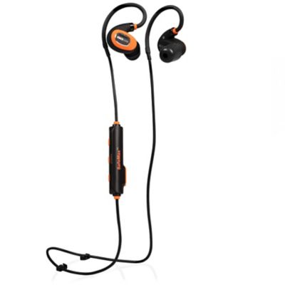 ISOtunes Pro 2.0 Bluetooth Hearing Protection Headphones, 27 dB Noise Reduction Rating, Orange, 1-Pair