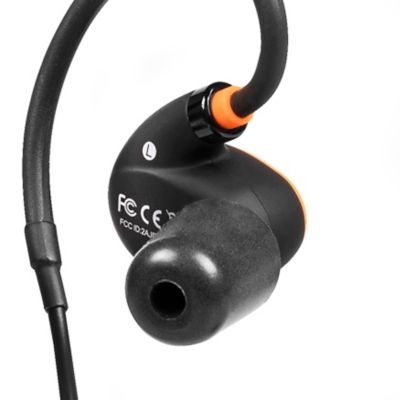 Image showing  Pro 2.0 Bluetooth Hearing Protection Headphones, 27 dB Noise Reduction Rating, Orange, 1-Pair