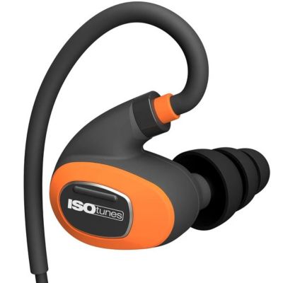 Image showing  Pro 2.0 Bluetooth Hearing Protection Headphones, 27 dB Noise Reduction Rating, Orange, 1-Pair