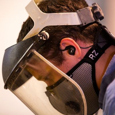 Image showing 9 th ISOtunes Pro 2.0 Bluetooth Hearing Protection Headphones, 27 dB Noise Reduction Rating, Black, 1-Pair