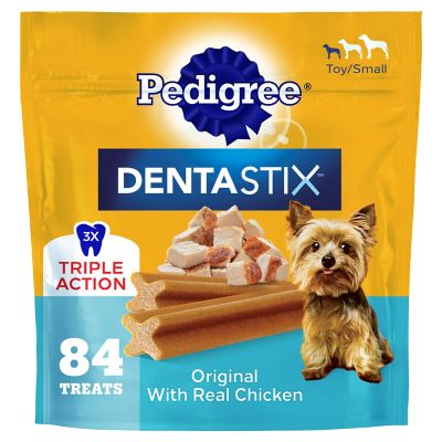 DENTASTIX Dentastix Toy 1.31 lb. Bag 84 ct., Small