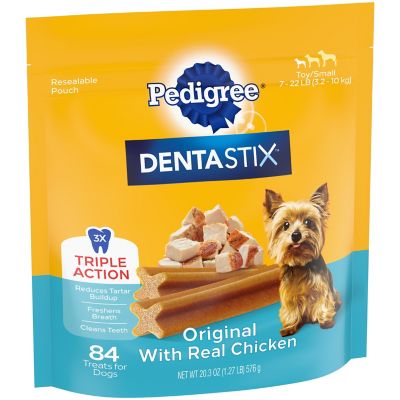 Image showing 7 th DENTASTIX Original Flavor Dental Bones Toy/Small Breed Dog Treats, 84 ct.
