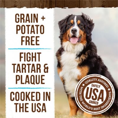 Image showing  Fresh Kisses Grain Free Mint Breath Strips Large Dental Dog Treats, 11.5 oz., 7 ct.