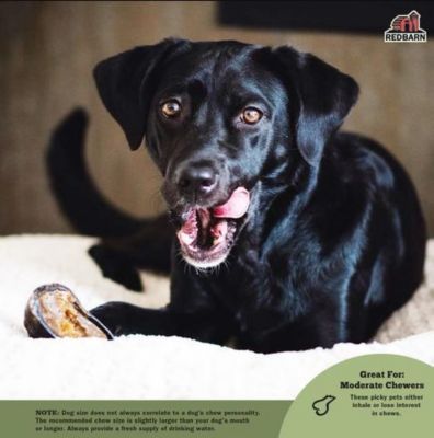 Image showing  Peanut Butter Filled Hooves Dog Chew Treat