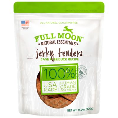 Full Moon Essentials Duck Jerky Tenders Dog Treats, 14 oz.