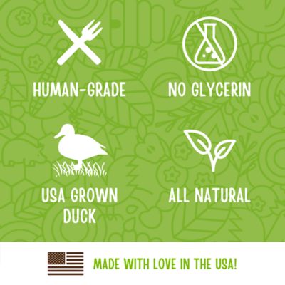 Image showing  Essentials Duck Jerky Tenders Dog Treats, 14 oz.