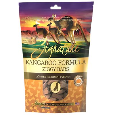 Zignature Kangaroo Biscuit Treat For Dog, 12 oz.