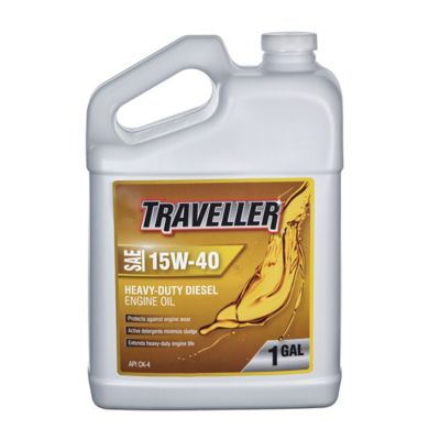 Traveller 1 gal. Heavy-Duty Diesel Engine Oil, SAE 15W-40
