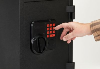 Image showing  1.3 cu. ft. Electronic Keypad Lock Fireproof Safe, 12 in. x 15 in. x 16.5 in.