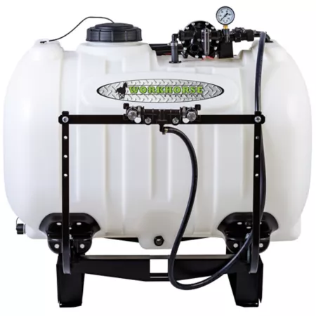 WorkHorse Sprayers 60 gal 2-Nozzle Utility Mount Boomless Trailer Sprayer Spot Sprayers