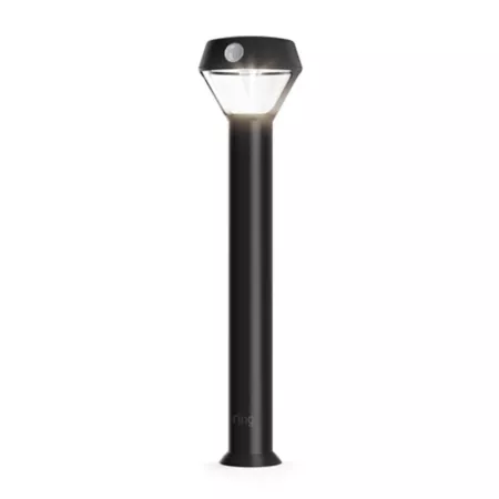 Ring Smart Lighting Solar Path Light Black Solar Panels