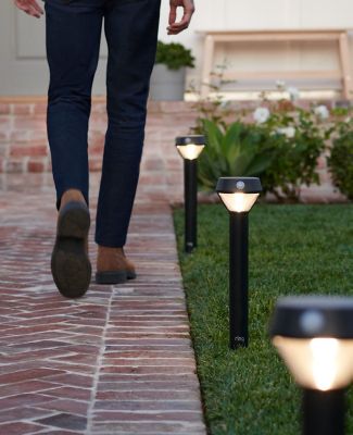 Image showing  Smart Lighting Solar Pathlight, Black
