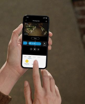 Image showing  Smart Lighting Solar Pathlight, Black