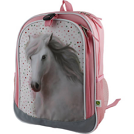 Backpack Beautiful Running Fiery Horse Cool Animal Laptop Travel School College Backpacks Bag 