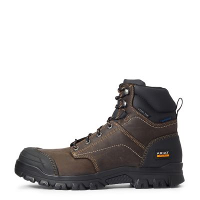 Image showing  Men's Steel Toe Treadfast Waterproof Work Boots, 6 in.