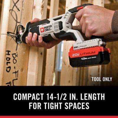 Image showing  20V Max Cordless Lithium Reciprocating Saw