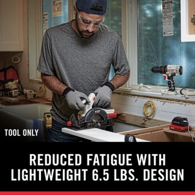 Image showing 5 th PORTER-CABLE 20V 6.5 in. Cordless Lithium Circular Saw