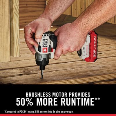 Image showing  20V Max 1/2 in. Cordless Impact Driver Kit, 1/4 in. Hex, 2,700 RPM