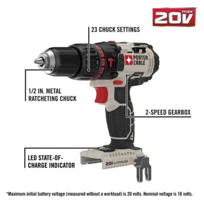 Image showing  20V Max 1/2 in. Cordless Hammer Drill