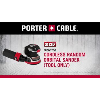 Porter cable cheap cordless orbital sander