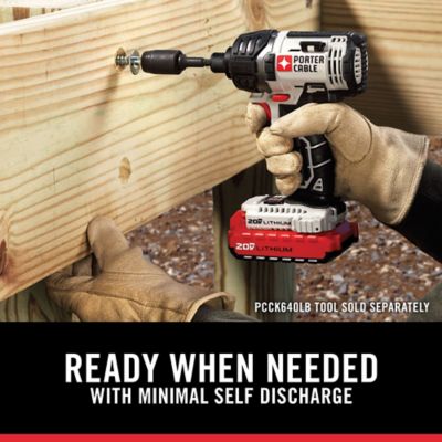 Image showing  20V Max 1.5 Ah Lithium Battery Set, 2-Pack