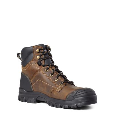 Image showing  Men's Soft Toe Treadfast Work Boots, 6 in.