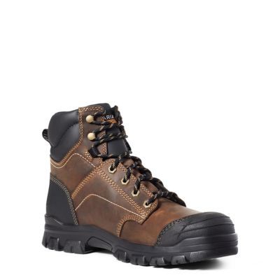 Image showing 3 th Ariat Men's Steel Toe Treadfast Work Boots, 6 in.