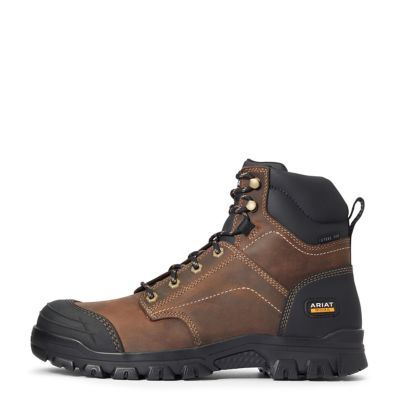 Image showing 4 th Ariat Men's Steel Toe Treadfast Work Boots, 6 in.