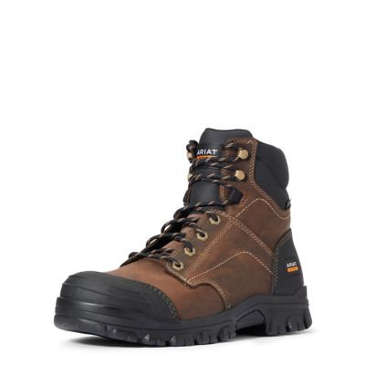 Ariat Men's Steel Toe Treadfast Work Boots, 6 in.