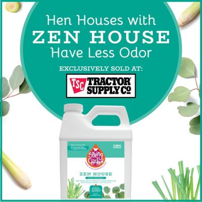 Image showing  Zen House Chicken Coop Refresher, 2.5 lb., Lemongrass and Eucalyptus
