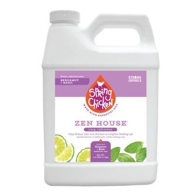 Spring Chicken Zen House Chicken Coop Refresher, 2.5 lb., Bergamot and Basil