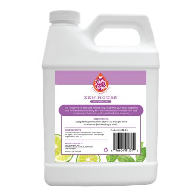 Image showing  Zen House Chicken Coop Refresher, 2.5 lb., Bergamot and Basil