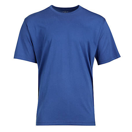 Details about   Mountain And Back Men's Blue Short Sleeve Round Neck Cotton Tee 