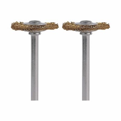 Dremel 3/4 in. Brass Brushes, 2-Pack